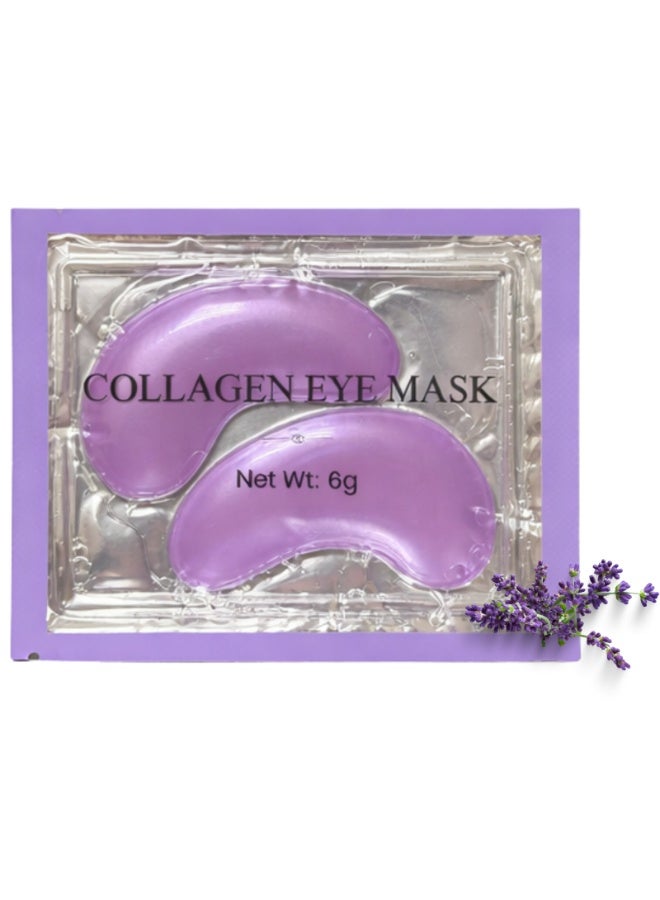 Kanza 30 Pairs 5 Flavors Collagen Eye Mask Set Hydrating Eye Masks for Anti Wrinkles Puffy Eyes Dark Circles Puffiness Eye Bags Gel Pads Under Eye Patches Collagen Undereye Pads Under Eye Mask - Image 5